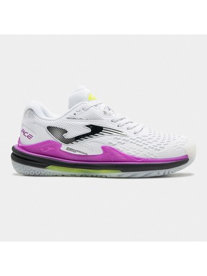 Joma TACELS2602AC Ace Sert & Toprak Kort Kadın Tenis Ayakkabısı - Beyaz/pembe