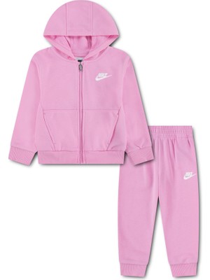Nike Nıke Lbr Ft Fz Club Set Kız Çocuk Eşofman Takım