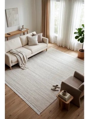 Vivense Kilyos Krem Halı A5932A, 160X230