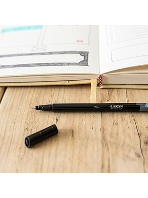 Esranın Dünyası Siyah Ince Uçlu Keçeli Kalem Seti, 12'li Kutu
