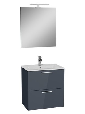 Esranın Dünyası Çekmeceli Banyo Dolabı Seti 60 cm Modern Tasarım