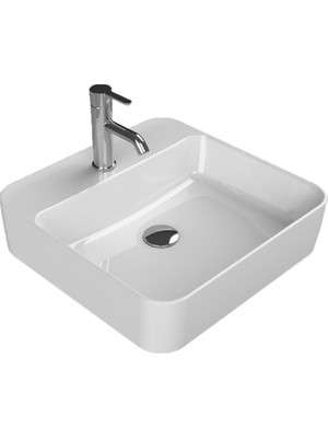 Esranın Dünyası 48X48 cm Boyutunda Turkuaz Seramik Lavabo Seçenekleri