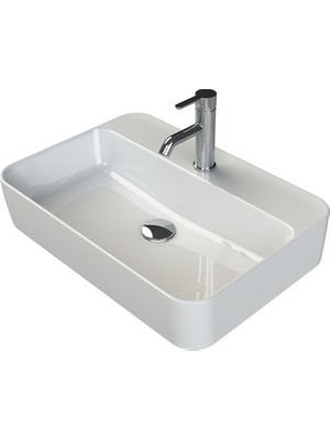 Esranın Dünyası 60X42 cm Duvara Sıfır Lavabo ile Modern Tasarım