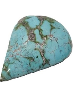 Hasyılmaz Doğal Iran Nişabur Firuze (Turkuaz) Taşı 64 Karat - 11,8 Gram T231