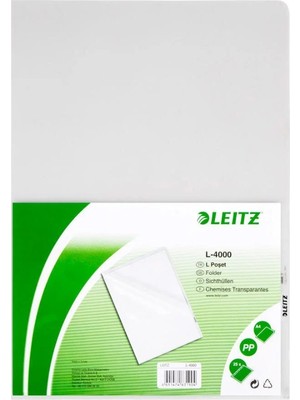 Leitz L Poşet Dosya 100 Lü L-4000