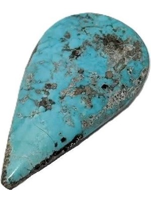 Hasyılmaz Doğal Iran Nişabur Firuze (Turkuaz) Taşı 80,5 Karat - 16,10 Gram T227