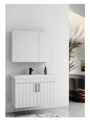 Esranın Dünyası 80 cm Lake Beyaz Banyo Tasarımı ile Modern Görünüm