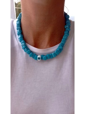 Nergis Collection Tasarım Bodrum Boncuk Yaz - Plaj Kolyesi