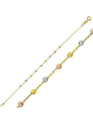 Ily Jewelry Renkli Tek Sıra Dorika Toplu Bileklik