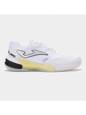 Joma TROLS2602AC Roland Sert & Toprak Kort Erkek Tenis Ayakkabısı - Beyaz/sarı