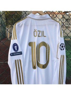 Breathless Real Madridd 2011/12 Sezonu Mesut Özil Nostalji Forması (White)