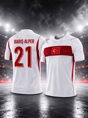 Breathless Türkiye Fifa 2026 Dünya Kupası Barış Alper Yetişkin Forması (White)