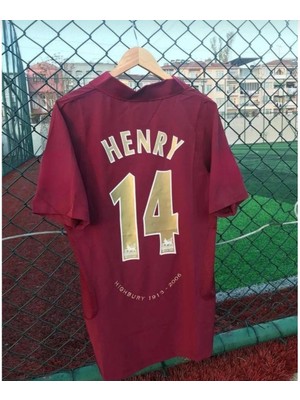 Breathless Arsenal 2005/06 Sezonu Thierry Henry Özel Nostalji Forması