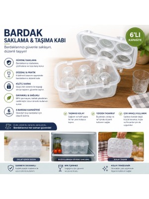 Shopwave Bardak Taşıma Kutusu (0177)