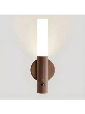 Eco Lounge 1W Magnetli Sensörlü LED Aplik HS-5890 Kablosuz Duvar Lambası Gün Işığı