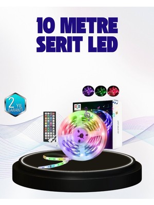Die Grup Bluetooth Kontrollü Smart Şerit LED 10M Sese Duyarlı Rgb Aydınlatma