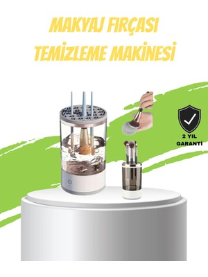 Die Grup Otomatik Makyaj Fırçası Temizleyici Sonik Teknoloji USB Şarjlı