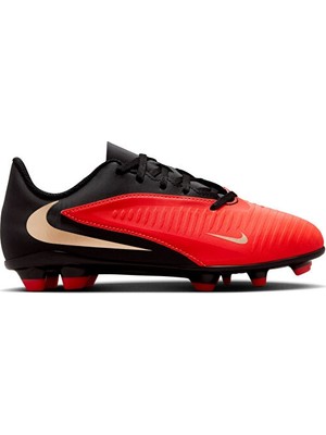 Nike Nıke Jr Phantom 6 Low Club Fg/mg Genç Çoklu Çim Zemin Kramponu HM9202-600 Kırmızı