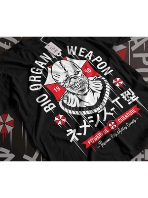 L'eivor Resident Evil Nemesis Baskılı T-Shirt