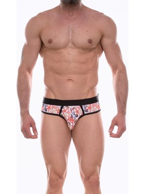 Aesco Erkek  Desenli Slip