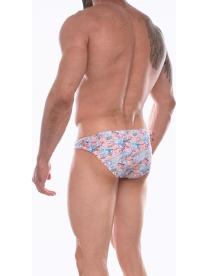 Aesco Erkek  Desenli Slip