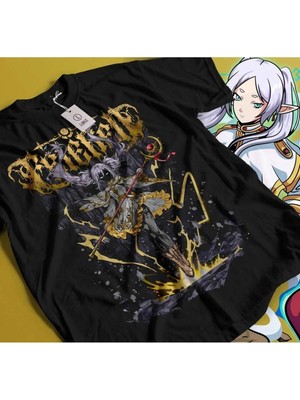 L'eivor Frieren Baskılı Pamuk T-Shirt