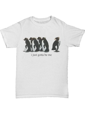 L'eivor Ama Neden? Nihilist Penguen Baskılı Unisex Pamuk T-Shirt