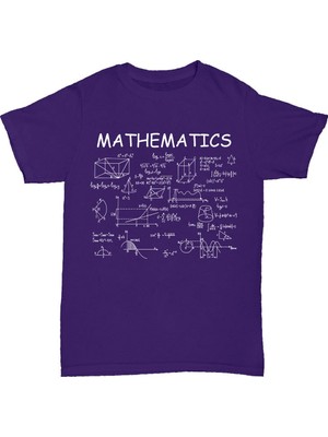 L'eivor Matematik Baskılı Unisex T-Shirt