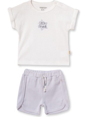 BABYCOSY Lıttle Prince Şortlu Takım