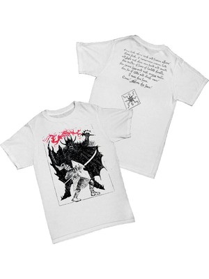 L'eivor Silmarillion & Lotr Özel Detaylı Tasarım Baskılı Siyah Unisex T-Shirt