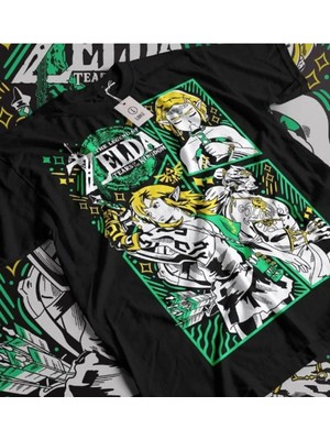 L'eivor The Legend Of Zelda Baskılı Pamuk T-Shirt