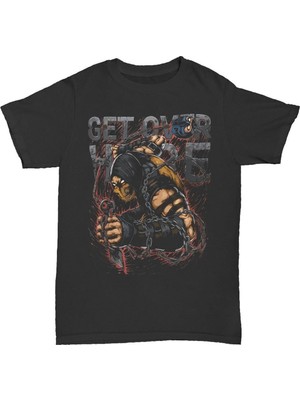 L'eivor Scorpion - Get Over Here Baskılı Pamuk T-Shirt