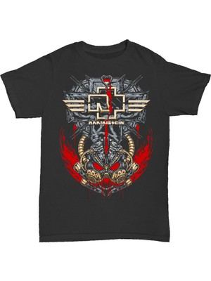 L'eivor Rammstein Baskılı Erkek Pamuk T-Shirt