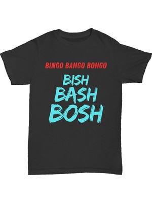 L'eivor Bısh Bash Bosh Cs Baskılı Siyah T- Shirt