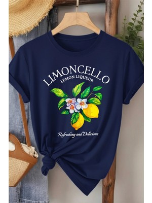 L'eivor Limoncello Baskılı Kadın T-Shirt