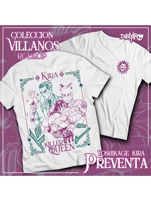 L'eivor Kira - Killer Queen Baskılı Pamuk T-Shirt