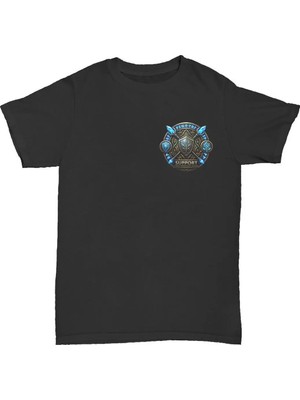 L'eivor Team Legends Mains Mid - Solo - Adc - Support - Jungle Baskılı Pamuk T-Shirt