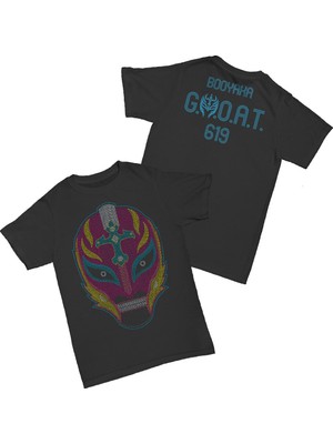 L'eivor Rey Mysterio 619 Baskılı Pamuk T-Shirt