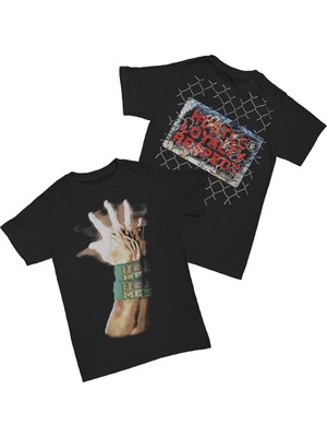 L'eivor John Cena Hellstar x Never Give Up Baskılı Pamuk T-Shirt