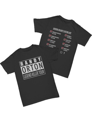 L'eivor Randy Orton Rko Baskılı Pamuk T-Shirt