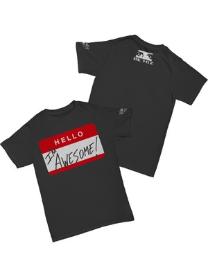 L'eivor The Miz - Awesome Baskılı Pamuk T-Shirt