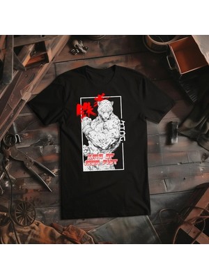 L'eivor Tekken King Baskılı Pamuk T-Shirt