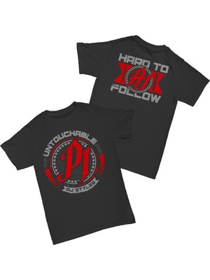L'eivor Aj Styles - Never Rest Never Rust Baskılı Pamuk T-Shirt