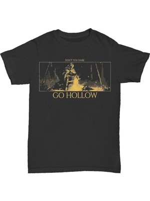 L'eivor Dark Souls - Don' T You Dare Baskılı Pamuk T-Shirt