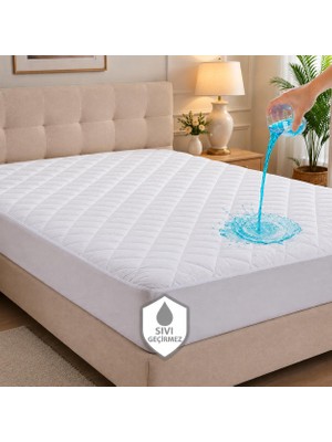 Royam Mevsim Kapitoneli Sıvı Geçirmez Fitted Yatak Alezi 160 x 200