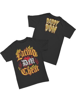 L'eivor Dominik Mysterio Baskılı Pamuk T-Shirt