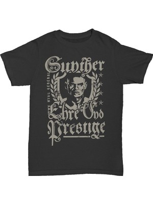 L'eivor Gunther - Honor And Prestige Baskılı %100 Pamuk T-Shirt