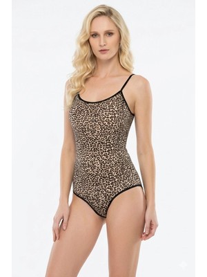 Aesco Şahinler Leopar Çıtçıtlı Body B247