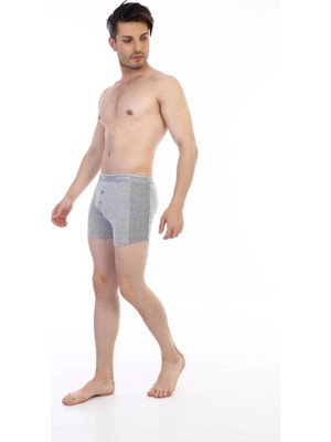 Aesco Çift Kaplan 880 Elastanlı Erkek  Boxer