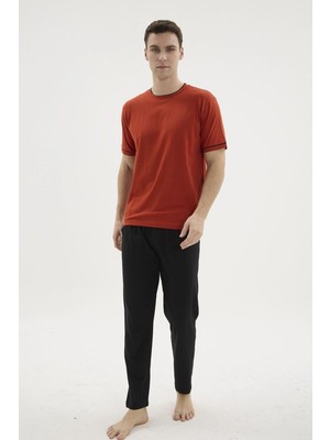 Aesco Kocabey KKT-26156 Erkek O Yaka Pijama Takımı